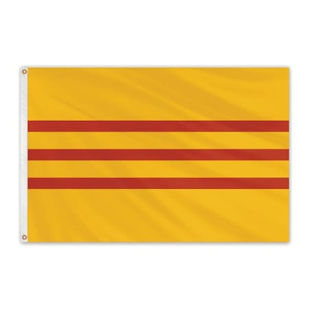 Vietnam South Outdoor Nylon Flag 5'x8'